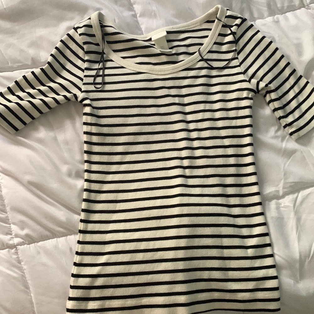 H&M stripped top